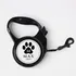 Personalized Retractable Dog Leash - 16 ft Custom Name & Photo