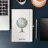 Personalised Vintage Globe Notebook for Unique Gifts
