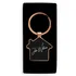 Personalized Signature Design House Shaped Metal Keychain
