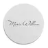 Personalized Signature Round Pocket Mirror