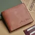 Personalised Leather Wallet for Men with Custom Engraving
