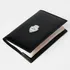 Personalised Silver Crest Leather Passport Holder