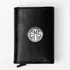 Personalised Silver Monogram Leather Wallet for Men