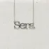 Personalized Silver Name Necklace