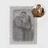 Personalized Sketch Photo Capsule Puzzle Gift