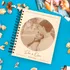 Personalized Spiral Photo Designed Wooden Photo Album