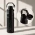 Personalized Stainless Steel Thermos Bottle with Handle