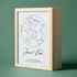Personalized Star Map Printed Wooden Lamp Box