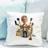 Personalized Super Mom Cartoon Pillow for Mother's Day