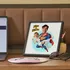 Personalized Superhero Caricature Frame for Couples