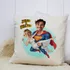 Personalised Superhero Cartoon Design Pillow