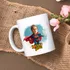 Personalized Superhero Mom Cartoon Design Mug