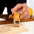 Personalized Tequila Design 2x SHot Glass Set with Wooden Tray