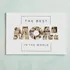 Personalised Best Mum in the World Photo Canvas 12x16