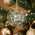 Personalized Transparent Acrylic Christmas Tree Ornament