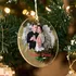 Personalized Transparent Christmas Ornament