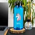 Personalized Unicorn Water Bottle for Kids and Women