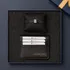 Personalized Vegan Card Holder and Bracelet Gift Set