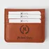 Personalized Vegan Leather Wallet and Card Holder for Him