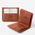 Personalized Vegan Leather Wallet and Card Holder for Him