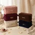 Personalized Velvet Makeup Bag with Name