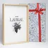 Personalized Vineyard Wine Stopper Display Box for Birthday Gift