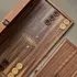 Personalized Walnut Backgammon Set for Men