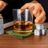 Personalized Whiskey Glass Set with Wooden Box
