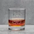 Personalized Whiskey Glass Set with Wooden Box for Him
