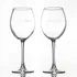 Personalised Wine Glass and Wooden Stand Set for Couples