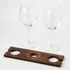 Personalized Wine Glasses with Stand for Couples