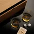 Personalized Wooden Box Whiskey Glass and Chilling Stones Set