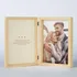 Personalised Wooden Photo Frame Box with Engraving