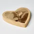 Personalized Wooden Heart Photo Keepsake for Couples