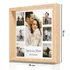 Personalized Wooden Mini Photo Frame for Couples