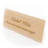 Personalized Wooden Name and Business Card Holder