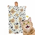 Personalised Cat Photo Fleece Blanket for Pet Lovers