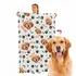 Pet Blanket with Personalized Pet Picture and Name for Gifts for Dog Lovers