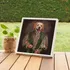 Personalised Medieval Pet Portrait with White Frame