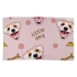 Pet Throw Blanket with Dog Design and Personalized Picture