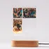 Photo and Name Personalized Accessory Holder Jewelry Tray Led Lamp