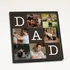 Photo Collage Frame with Sticky Photo Prints as Gift for Dad