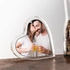 Photo Printed Heart Shaped Acrylic Plate