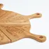 Pizza-Shaped Wooden Serving Set for Entertaining