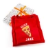 Pizza Slice Design Father's Day Gifts Daddy and Me 2 Pcs Kitchen Apron Matching Set