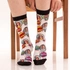 Personalised Pop Art Comic Photo Socks for Any Occasion