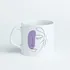 Porcelain Coffee Mug with Minimalist Design