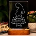 Personalised First Mother's Day 3D LED Lamp for Pregnant Wife
