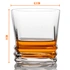 Premium Boxed Texas Set of 2 Whiskey Glasses