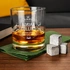Premium Gifts for Dad Personalized Whiskey Glass Set with Wooden Box